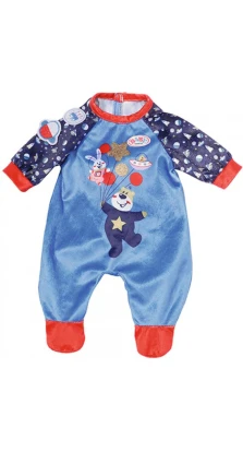 Одежда для куклы BABY BORN серии «День Рождения» Праздничный комбинезон (синий)