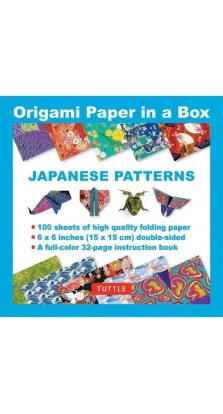 Origami Paper in a Box: Tuttle Origami Paper: Japanese Patterns