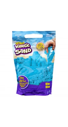 Песок для детского творчества  - KINETIC SAND COLOUR (синий, 907 g)