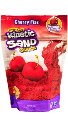 Песок для детского творчества с ароматом - Kinetic Sand Вишневая шипучка