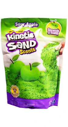 Песок для детского творчества с ароматом - Kinetic Sand Карамельное яблоко