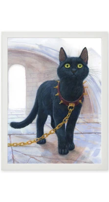 Постер в раме «Волшебный кот»