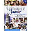 Progetto Italiano Junior 1 Libro & Quaderno + CD audio. Telis Marin. Фото 1