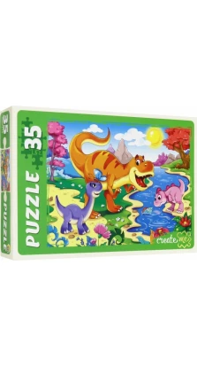 Puzzle-35 ПМ35-6784 Мир динозавров