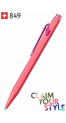 Ручка Caran d'Ache 849 Claim Your Style Розовая + box