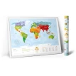 Скретч карта світу «Travel Map Kids Sights» (тубус). Фото 2