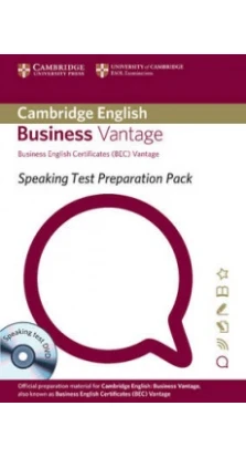 Speaking Test Preparation Pack for BEC  Vantage Paperback with DVD