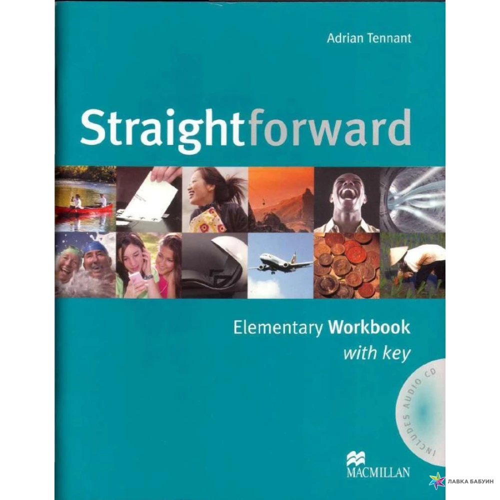 Straightforward Elementary: Workbook with Key Pack + CD. Adrian Tennant. Фото 1