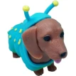 Стретч-игрушка в виде животного Dress Your Puppy S1 - Щенок в костюмчике (такса-гусеница). Фото 1