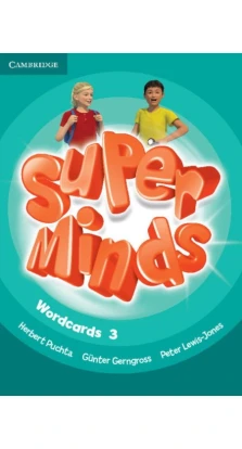 Super Minds Level 3 Wordcards (Pack of 83). Герберт Пухта (Herbert Puchta). Питер Льюис-Джонс (Peter Lewis-Jones). Гюнтер Гернгросс (Gunter Gerngross)