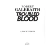 Troubled Blood. Роберт Ґалбрейт (Robert Galbraith). Фото 4