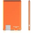 Портативная батарея Xoopar - Power Card (оранжевая, 1300 Ма*Ч). Фото 2