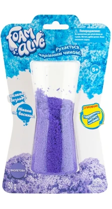 Воздушная пена для детского творчества Foam Alive Яркие Цвета - Фиолетовая