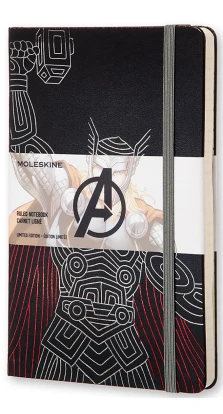Записная книжка Moleskine Avengers, Large, в линейку, Тор