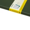 Записная книжка Moleskine «Cahier» , Large, в клетку, зеленая. Фото 5