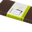 Записная книжка Moleskine «Cahier» , Pocket, нелинованная, коричневая. Фото 5