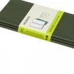 Записная книжка Moleskine «Cahier» , Pocket, нелинованная, зеленая. Фото 5