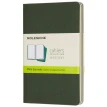 Записная книжка Moleskine «Cahier» , Pocket, нелинованная, зеленая. Фото 1