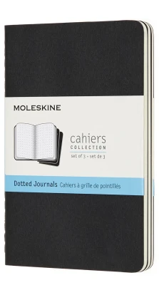 Записная книжка Moleskine «Cahier» , Pocket, точка, черная
