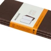 Записная книжка Moleskine «Cahier» , Pocket, в линейку, коричневая. Фото 9