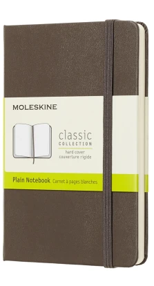 Записная книжка Moleskine «Classic» , Pocket, нелинованная, коричневая