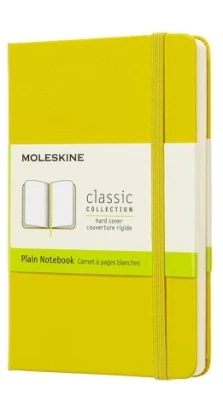 Записная книжка Moleskine «Classic» ,Pocket, нелинованная, желтая