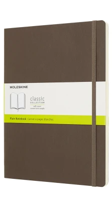 Записная книжка Moleskine «Classic soft» , xLarge, нелинованная, коричневая