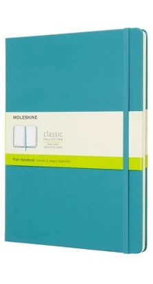 Записная книжка Moleskine «Classic» , xLarge, нелинованная, океанский синий
