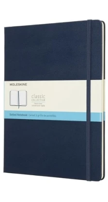 Записная книжка Moleskine «Classic» , xLarge, в точку, океанский синий