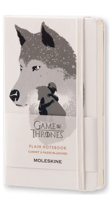 Записная книжка Moleskine «Game of Thrones» , Pocket, нелинованная, белая