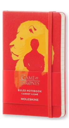 Записная книжка Moleskine «Game of Thrones» , Pocket, в линейку, красная
