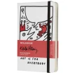 Записная книжка Moleskine «Keith Haring» , Pocket, в линейку, белая. Фото 1